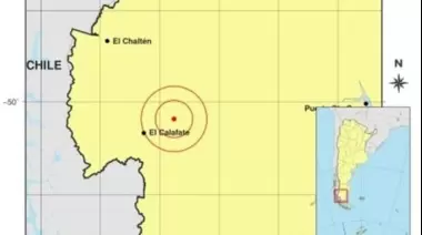 Sismo de magnitud 2.8 sacude Santa Cruz
