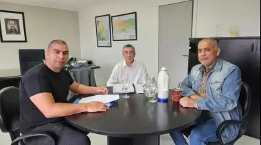 Güenchenen se reunió con Jaime Álvarez