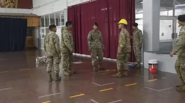 El Ejército Argentino se suma al Plan de Mantenimiento Escolar