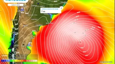 Alerta por intenso mar de fondo y fuerte oleaje
