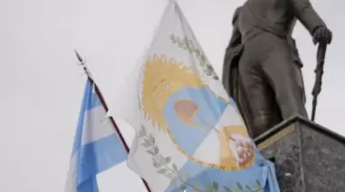 Charla sobre símbolos nacionales en la Expo Emprende