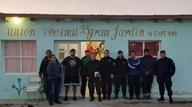 Autoridades policiales se reunieron en Barrio Jardín