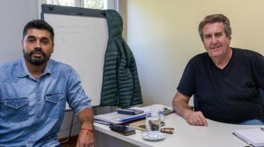 Coordinan obras para la provisión de agua y energía para Cañadón Seco