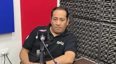 "Hoy tenemos menos recursos que antes, porque nos dejaron una provincia vacía, pero se está trabajando más. Esa es la diferencia."