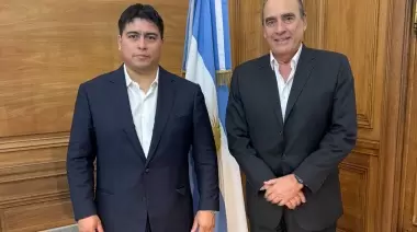 Claudio Vidal y Guillermo Francos se reunen para tratar temas importantes para la provincia