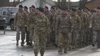 Acto y reconocimientos en conmemoración del 214° aniversario del Ejército Argentino