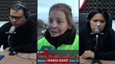 Condiciones extremas: Circulación restringida en rutas de Santa Cruz por hielo