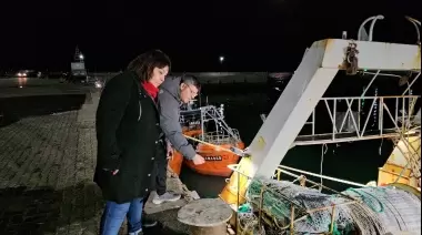 Coordinadora General de Puertos visitó el Puerto Caleta Paula