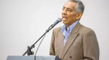 Encendido discurso del jefe comunal en el 80° aniversario de Cañadón Seco