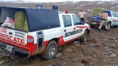 Rescatan a peón aislado más de 40 días en estancia El Moro por las adversas condiciones climáticas