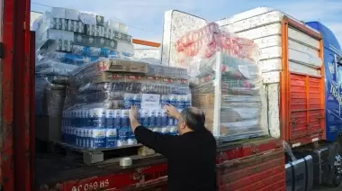 Desarrollo Social envió asistencia a las localidades afectadas por el deshielo
