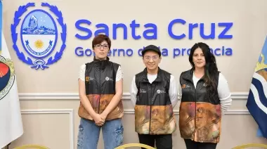 Autoridades recibieron a la delegación del IPSA que compitió en la Bienal de Escultura del Chaco
