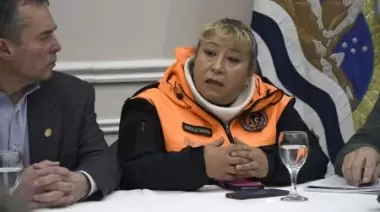 Intensas lluvias y nevadas en localidades del sur de Santa Cruz