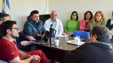 El ministro Ariel Varela desarrolló una agenda de trabajo en el hospital