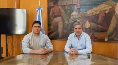 Vidal se reunió con Luis Caputo enfocado en fortalecer la actividad industrial en Santa Cruz