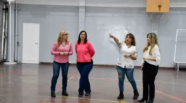 Avanza el plan de mantenimiento de la infraestructura escolar en toda la provincia