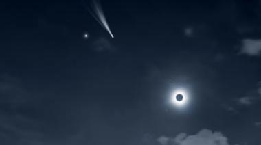 Santa Cruz: el mejor lugar para observar el cometa C/2023 A3 y el eclipse anular del 2 de octubre