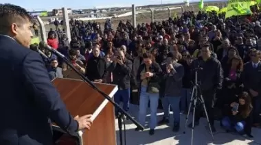 Se anunció la reapertura de la millonaria obra de línea eléctrica de alta tensión