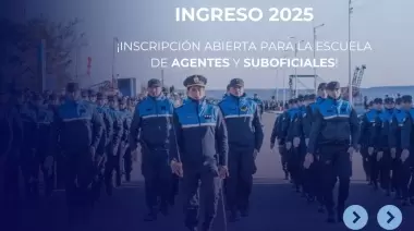 Agentes de Policía: Se encuentran abiertas las inscripciones para la Convocatoria 2025