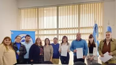 Se firmó el contrato de obra pública para terminar la Escuela N° 85 después de 17 años