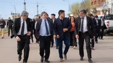 Vidal anunció la renovación del acueducto entre Piedra Buena y San Julián