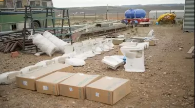 El Gobierno secuestró más de 150 artefactos que pertenecen a una obra inconclusa del IDUV