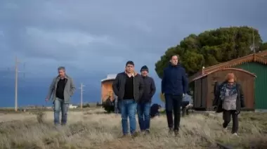 Vidal anunció la reactivación del ramal ferroviario Deseado-Las Heras