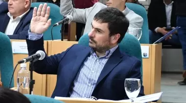 Aberastain: “Si hay algo que es muy positivo es que a Claudio Vidal no le tiembla el pulso ni está para bancar a funcionarios”