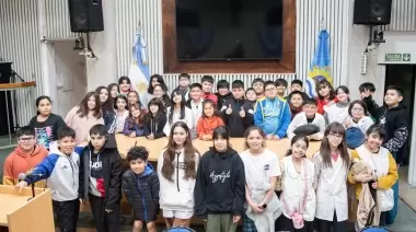 Alumnos de 5° grado de la EPP N° 78 “José Honorio Ortega” visitaron la Cámara de Diputados