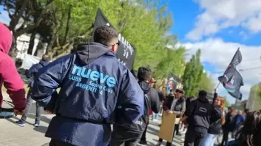 Empleados de Canal 9 de la provincia continúan con medida de fuerza