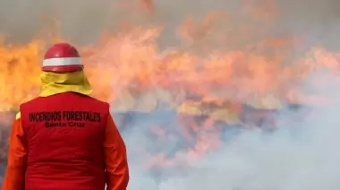 Santa Cruz a disposición: brigadistas listos para asistir en incendios de la Comarca Andina
