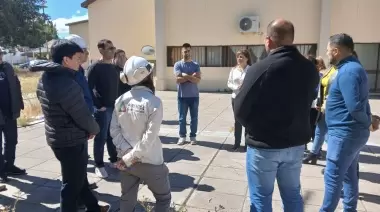 Se puso en marcha la construcción del gimnasio de la Escuela N° 15 de Los Antiguos