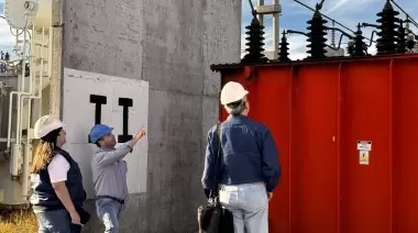 Supervisan trabajos en zona norte y proyectan mejoras en el servicio energético