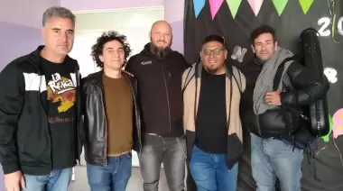 Integrantes de La Renga brindaron una masterclass exclusiva en la Escuela Provincial de Música Re Si