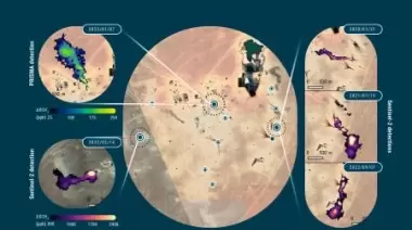 Santa Cruz vigila sus emisiones de metano con tecnología satelital
