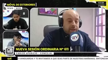 Aparicio: “En el último orden del día tenemos un solo despacho de comisión”