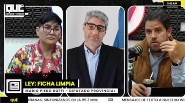 Piero Boffi: “Ficha limpia es una iniciativa ciudadana”