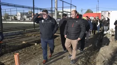 Autoridades supervisaron el inicio de obra histórica en Río Gallegos