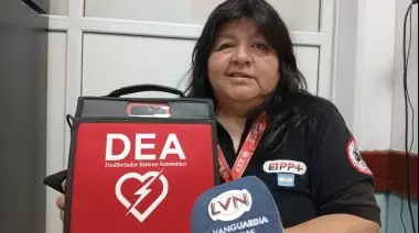 Caleta Olivia se capacita para salvar vidas: RCP y DEA al alcance de la comunidad