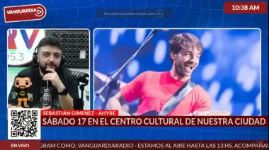 Ahyre llega a Caleta Olivia: Un concierto íntimo y emocionante con sabor a reencuentro
