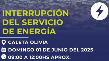 Corte de luz en Caleta Olivia este 1 de junio: barrios y horarios confirmados por SPSE