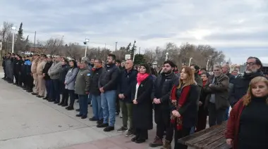 La UNPA Caleta Olivia presente en el acto por la Reafirmación de los Derechos Argentinos sobre Malvinas