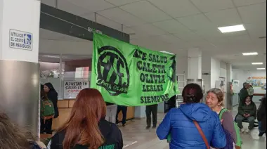 Paro provincial de ATE en el Hospital Zonal: Salud en crisis por salarios e insumos