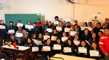 Destacan Taller de Maquinaria Pesada en Perito Moreno