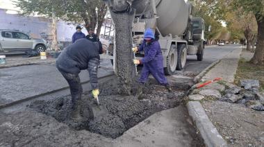 El Municipio avanza con obras en Fagnano y Mosconi para mejorar la circulación
