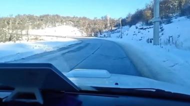 Santa Cruz refuerza la seguridad vial: mantenimiento invernal en rutas estratégicas del suroeste