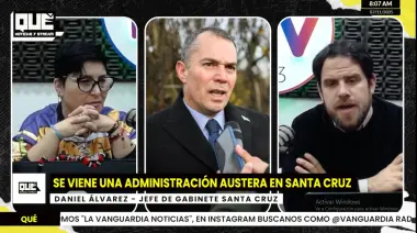 Entrevista a Daniel Álvarez: cómo enfrenta Santa Cruz la crisis económica y educativa