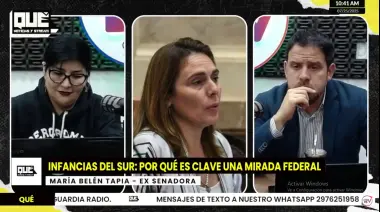 María Belén Tapia busca ser la Defensora Nacional de Niñas, Niños y Adolescentes con un enfoque federal y de control