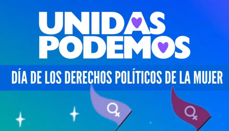 Unidas Podemos: La Cépernic realiza una jornada para conmemorar el Día de los Derechos Políticos de la Mujer