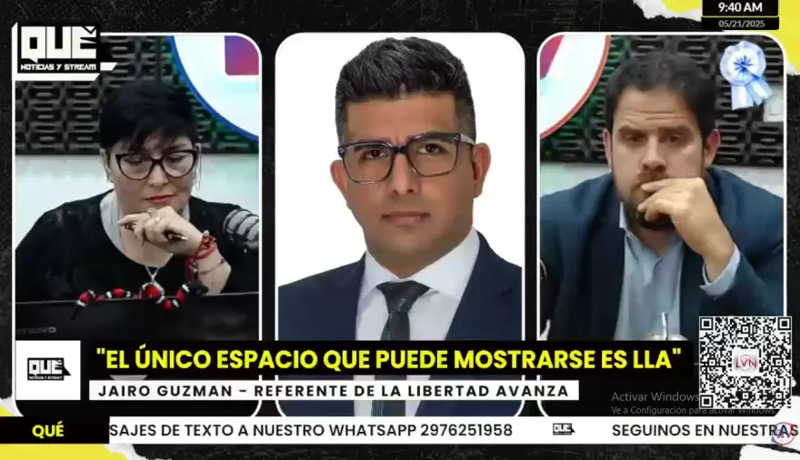 Jairo Guzmán se perfila como candidato de La Libertad Avanza en Santa Cruz y critica a la "casta política"